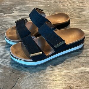 ⭐️Vionic Brandie platform Black Slide Sandals